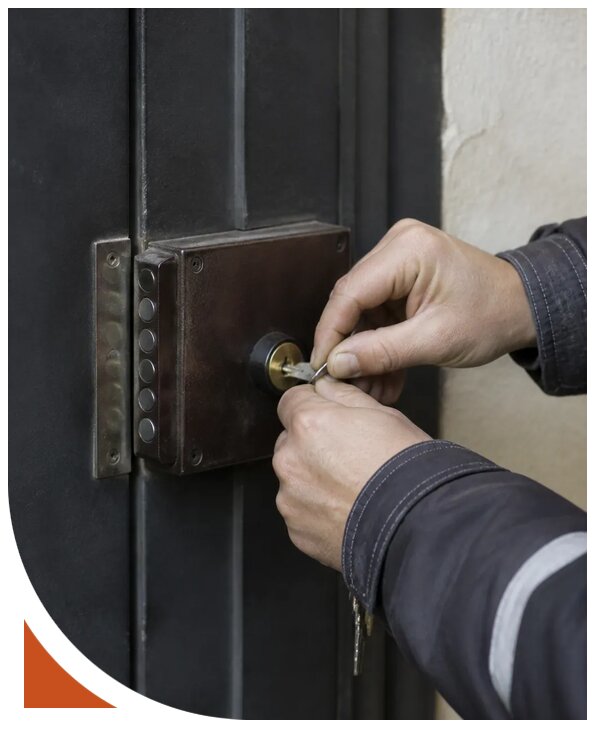 Вскрытие накладного замка в Коврове от 2046 р. | Разлок-Квр